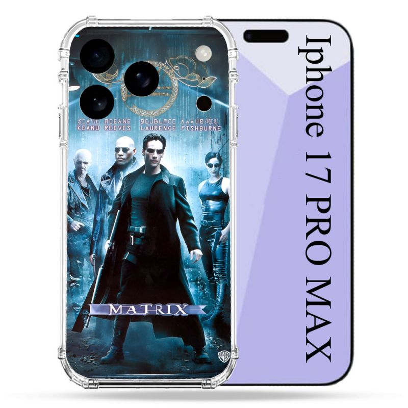 Coque Renforcée Pour Iphone 17 Pro Max Matrix Affiche