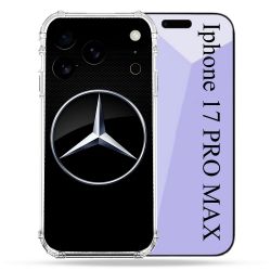 Coque Renforcée Pour Iphone 17 Pro Max Mercedes Carbone