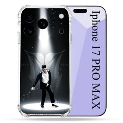 Coque Renforcée Pour Iphone 17 Pro Max Michael Jackson Noir