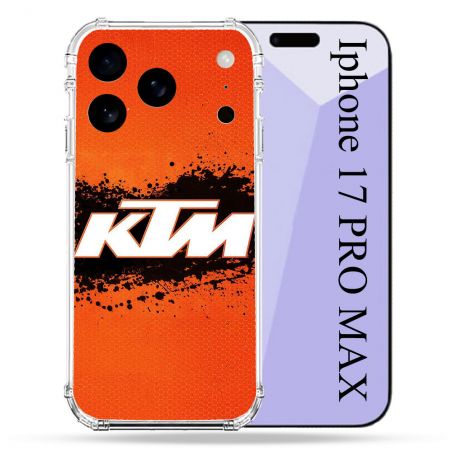 Coque Renforcée Pour Iphone 17 Pro Max Moto KTM