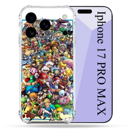 Coque Renforcée Pour Iphone 17 Pro Max Nintendo