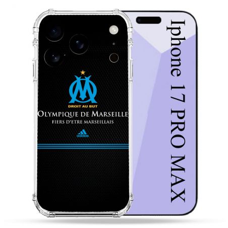 Coque Renforcée Pour Iphone 17 Pro Max Olympique Marseille OM Fier etre Marseillais