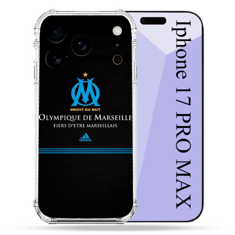 Coque Renforcée Pour Iphone 17 Pro Max Olympique Marseille OM Fier etre Marseillais
