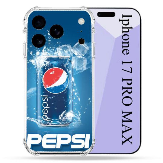 Coque Renforcée Pour Iphone 17 Pro Max Pepsi