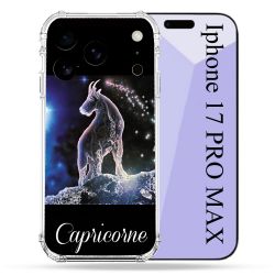 Coque Renforcée Pour Iphone 17 Pro Max Signe Zodiaque 2 Capricorne
