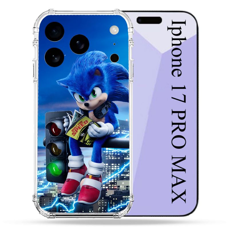 Coque Renforcée Pour Iphone 17 Pro Max Sonic