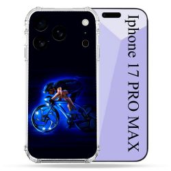 Coque Renforcée Pour Iphone 17 Pro Max Sport Cyclisme Bleu