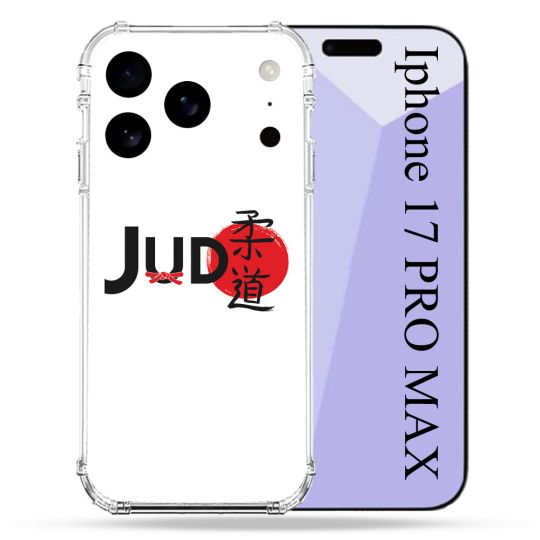 Coque Renforcée Pour Iphone 17 Pro Max Sport Judo Logo
