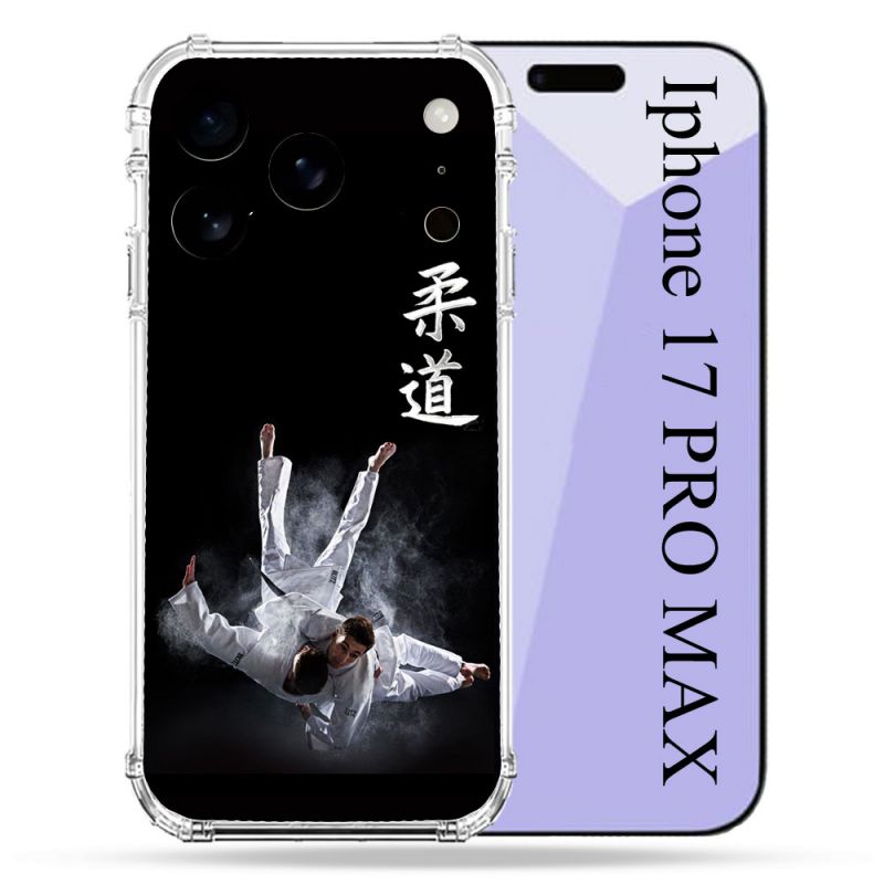 Coque Renforcée Pour Iphone 17 Pro Max Sport Judo Noir