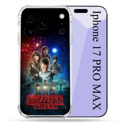 Coque Renforcée Pour Iphone 17 Pro Max Stranger Things Affiche 1