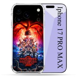 Coque Renforcée Pour Iphone 17 Pro Max Stranger Things Affiche 2