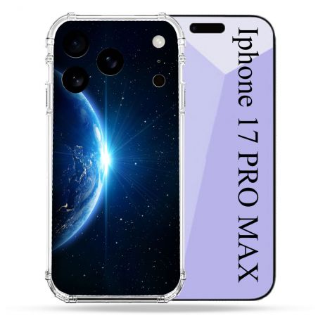 Coque Renforcée Pour Iphone 17 Pro Max Univers Planete Terre