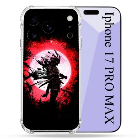 Coque Renforcée Pour Iphone 17 Pro Max Voyage Japon Samourai