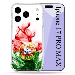 Coque Renforcée Pour Iphone 17 Pro Max Voyage Portugal Flamme