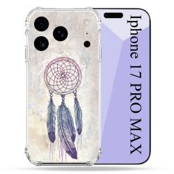 Coque Renforcée Pour Iphone 17 Pro Max Zen Attrape Reve Blanc