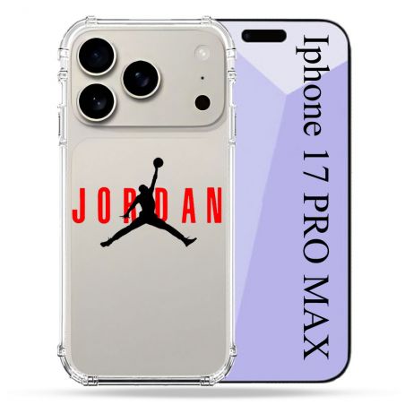 Coque Renforcée Transparente Pour Iphone 17 Pro Max Jordan