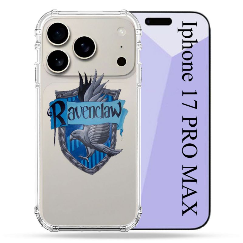 Coque Renforcée Transparente Pour Iphone 17 Pro Max Harry Potter Ravenclaw