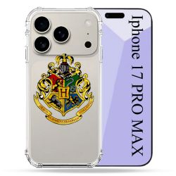 Coque Renforcée Transparente Pour Iphone 17 Pro Max Harry Potter Poudlard