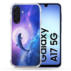Coque Renforcée Pour Samsung Galaxy A17 5G Animal Dauphin Vague