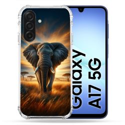 Coque Renforcée Pour Samsung Galaxy A17 5G Animal Elephant Savane