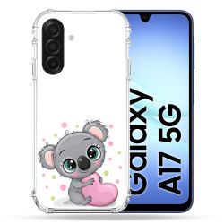 Coque Renforcée Pour Samsung Galaxy A17 5G Animal Koala Cœur