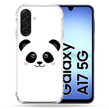 Coque Renforcée Pour Samsung Galaxy A17 5G Animal Panda Blanc