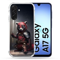 Coque Renforcée Pour Samsung Galaxy A17 5G Animal Raton Samouraï