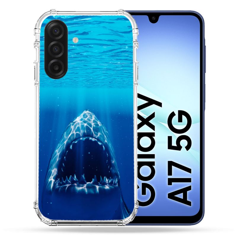 Coque Renforcée Pour Samsung Galaxy A17 5G Animal Requin Dent