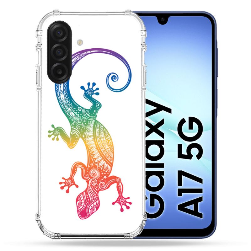Coque Renforcée Pour Samsung Galaxy A17 5G Animal Salamandre Color