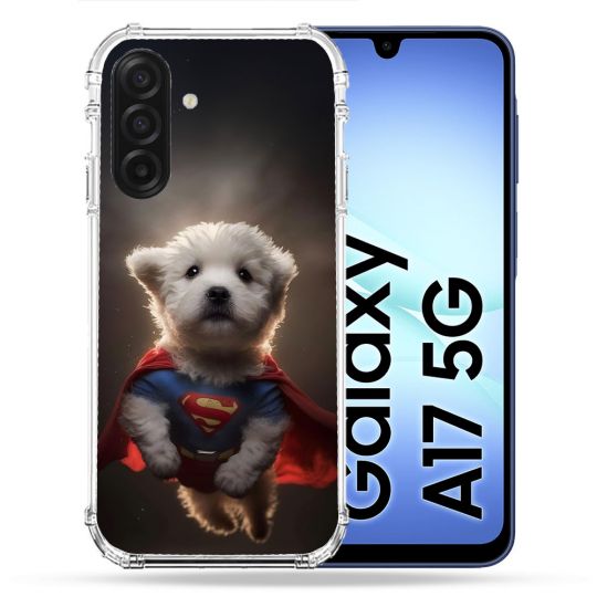 Coque Renforcée Pour Samsung Galaxy A17 5G Animal Super Chien