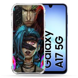 Coque Renforcée Pour Samsung Galaxy A17 5G Arcane Jinx Bleu