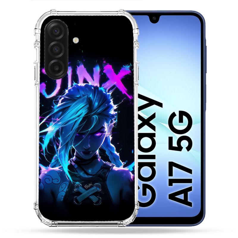 Coque Renforcée Pour Samsung Galaxy A17 5G Arcane Jinx Night