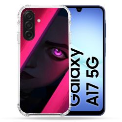 Coque Renforcée Pour Samsung Galaxy A17 5G Arcane Jinx Rose