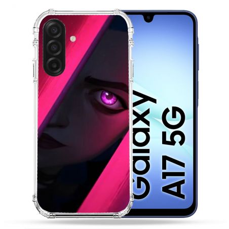 Coque Renforcée Pour Samsung Galaxy A17 5G Arcane Jinx Rose