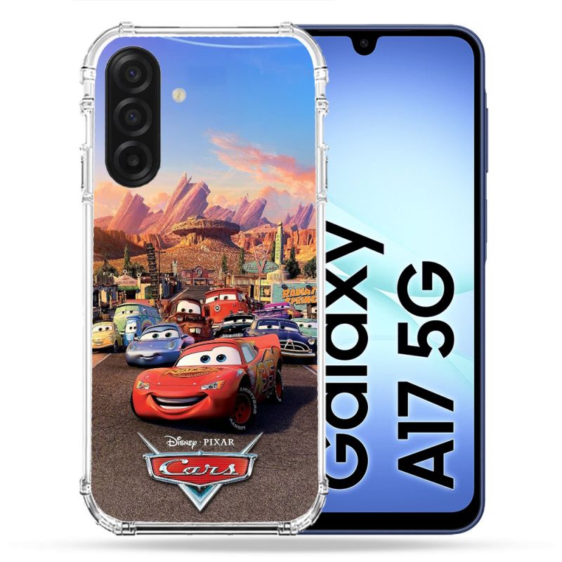 Coque Renforcée Pour Samsung Galaxy A17 5G Cars Affiche