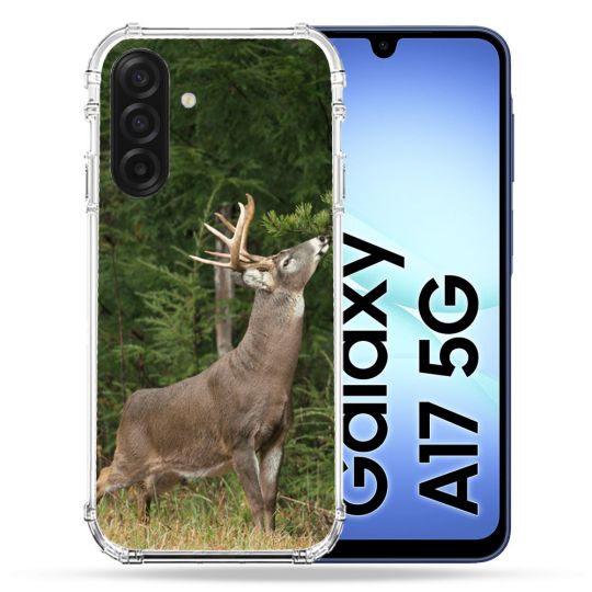 Coque Renforcée Pour Samsung Galaxy A17 5G Chasse Cerf