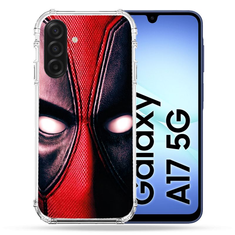 Coque Renforcée Pour Samsung Galaxy A17 5G Deadpool Yeux