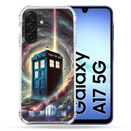 Coque Renforcée Pour Samsung Galaxy A17 5G Dr Who Tardis Univers