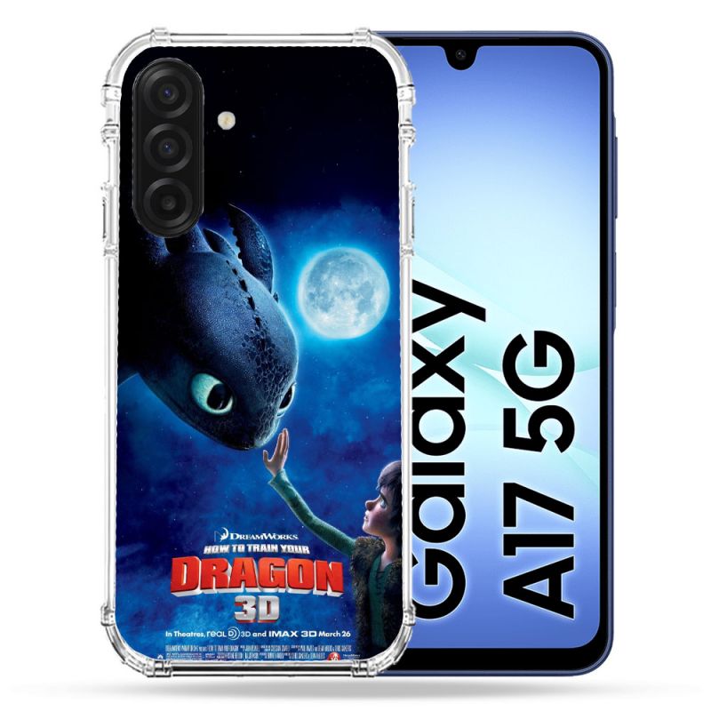 Coque Renforcée Pour Samsung Galaxy A17 5G Dragons Affiche