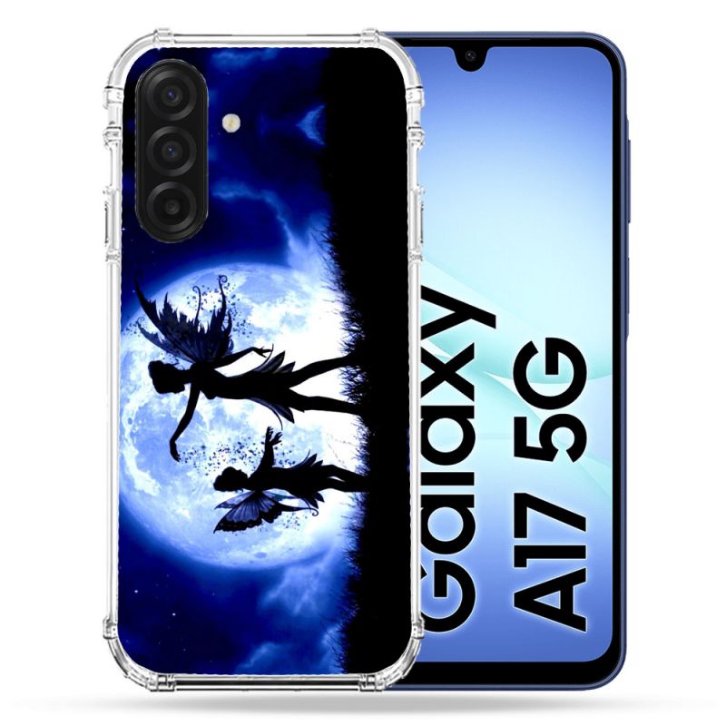 Coque Renforcée Pour Samsung Galaxy A17 5G Fantastique Fee Lune