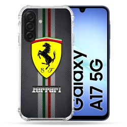 Coque Renforcée Pour Samsung Galaxy A17 5G Ferrari Carbone