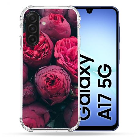 Coque Renforcée Pour Samsung Galaxy A17 5G Fleur Pivoine