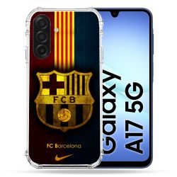Coque Renforcée Pour Samsung Galaxy A17 5G Foot FC Barcelone Vintage