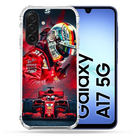 Coque Renforcée Pour Samsung Galaxy A17 5G Formule 1 F1 Ferrari