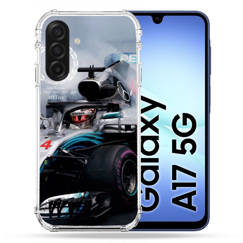 Coque Renforcée Pour Samsung Galaxy A17 5G Formule 1 F1 Mercedes Petronas
