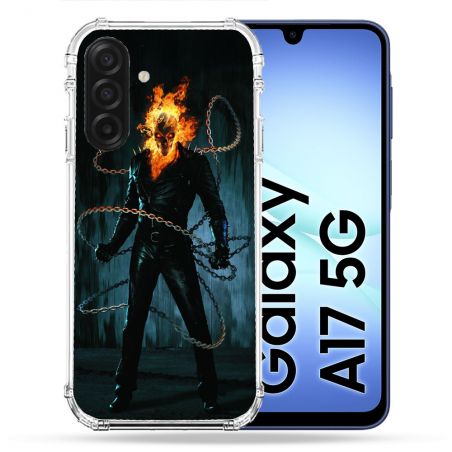 Coque Renforcée Pour Samsung Galaxy A17 5G Ghost Rider