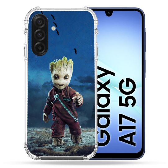 Coque Renforcée Pour Samsung Galaxy A17 5G Groot Bleu