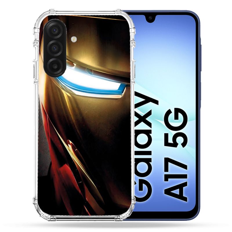 Coque Renforcée Pour Samsung Galaxy A17 5G Iron Man Casque