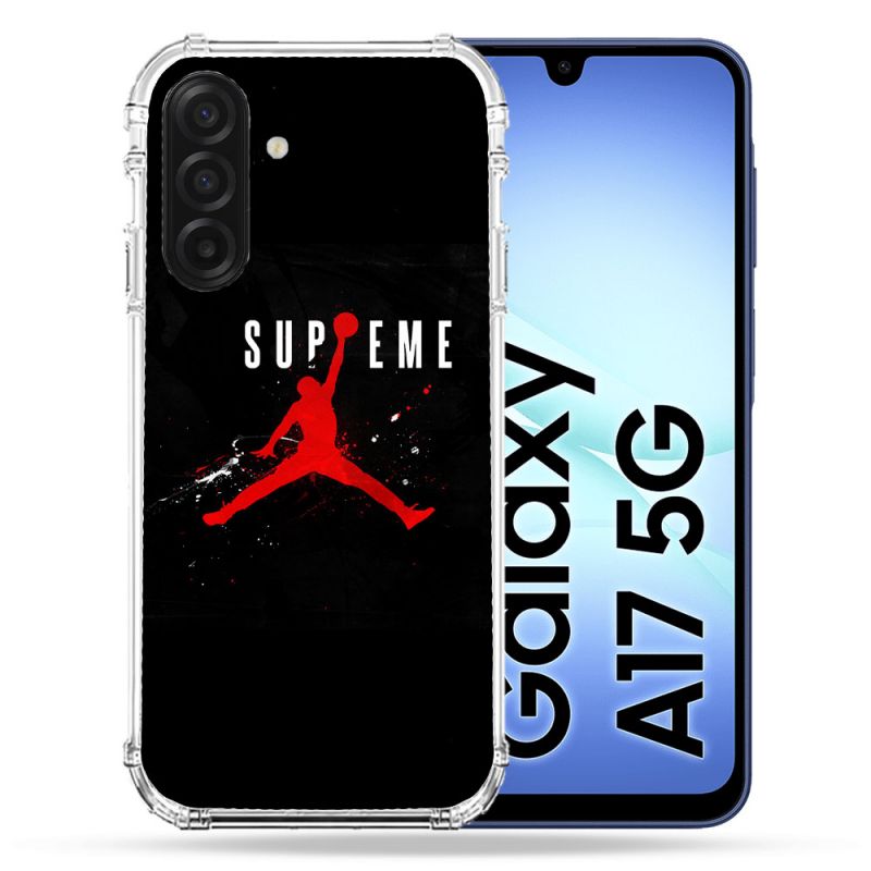 Coque Renforcée Pour Samsung Galaxy A17 5G Jordan Supreme Noir