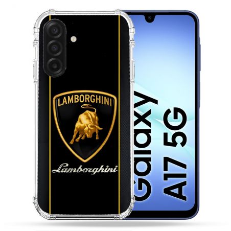 Coque Renforcée Pour Samsung Galaxy A17 5G Lamborghini Carbone